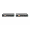 DIGITUS DS-55508 4K HDBaseT HDMI-jatkosarja, 150 m, 4K/60Hz, 18 Gbps, YUV 4:4:4, HDR, PoC, RS-232, IR