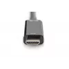 Digitus 4K HDMI -adapteri HDMI–DisplayPort 0,2 m HDMI Type-A USB