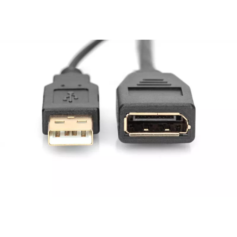 Digitus 4K HDMI -adapteri HDMI–DisplayPort 0,2 m HDMI Type-A USB