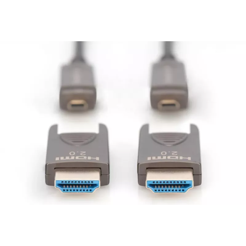 Digitus 4K HDMI AOC -hybridikuitu kaapeli 10 m uros-uros 18 Gbit/s