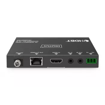 DIGITUS 4K HDBaseT -jatkosarja 70 m PoC RS232 IR musta
