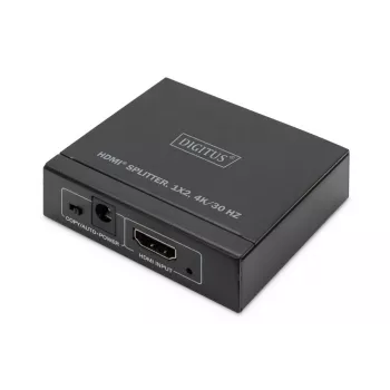 DIGITUS 4K HDMI -jakaja. 1x 2 4K/30Hz. musta