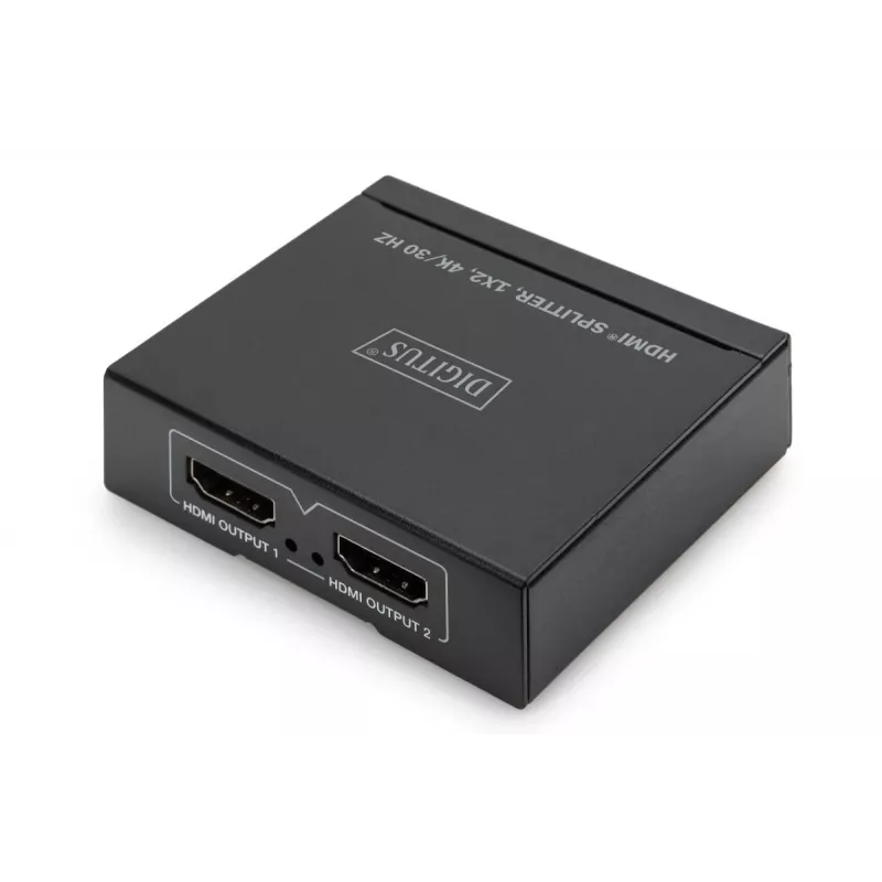 DIGITUS 4K HDMI -jakaja. 1x 2 4K/30Hz. musta