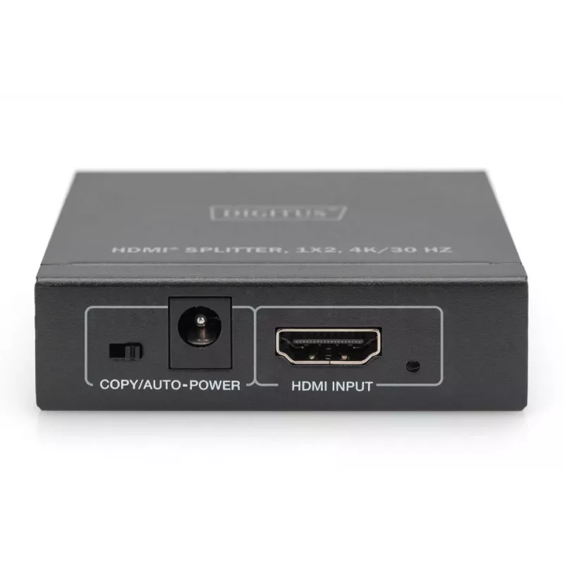 DIGITUS 4K HDMI -jakaja. 1x 2 4K/30Hz. musta
