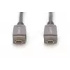 DIGITUS 4K – HDMI AOC -hybridikuitu kaapeli irrotettavalla liittimellä, 20 m