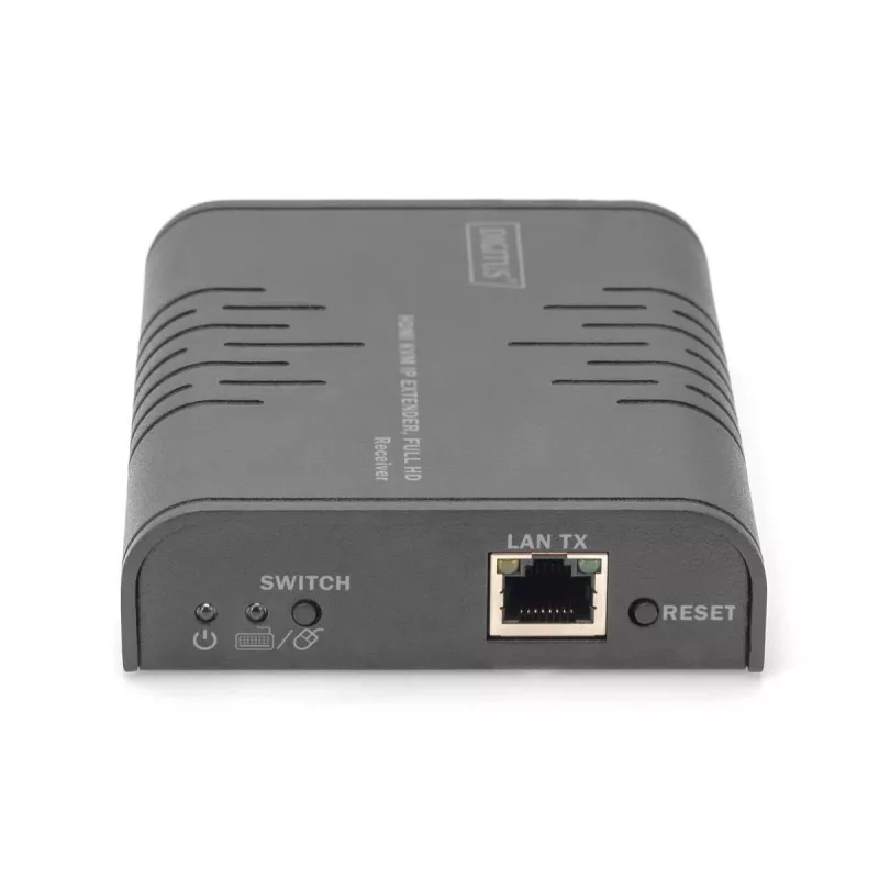 DIGITUS IP KVM -jatko, vastaanotin (RX) -yksikkö mallille DS-55529