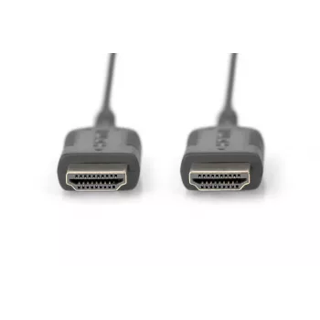 DIGITUS HDMI High Speed -liitäntäkaapeli, Type-A, HighFlex M/M, 2,0 m, 4K Ultra HD@30Hz, aktiivinen, CE, kulta musta
