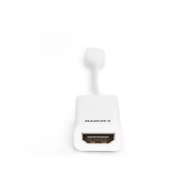 DIGITUS ASSMANN DisplayPort-sovitinkaapeli Mini DP - HDMI Type-A M/F 15 cm DP 1.1a yhteensopiva CE valkoinen