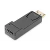 DIGITUS DisplayPort-sovitin DP - HDMI Type-A M/W lukituksella DP 1.1a Full HD CE musta