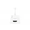 DIGITUS ASSMANN DisplayPort-sovitinkaapeli Mini-DP - HDMI Type-A M/W 20 cm HDMI versio 2.0 aktiivinen CE kulta valkoinen