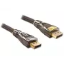 DisplayPort-kaapeli DeLOCK 82771 2 m musta ruskea