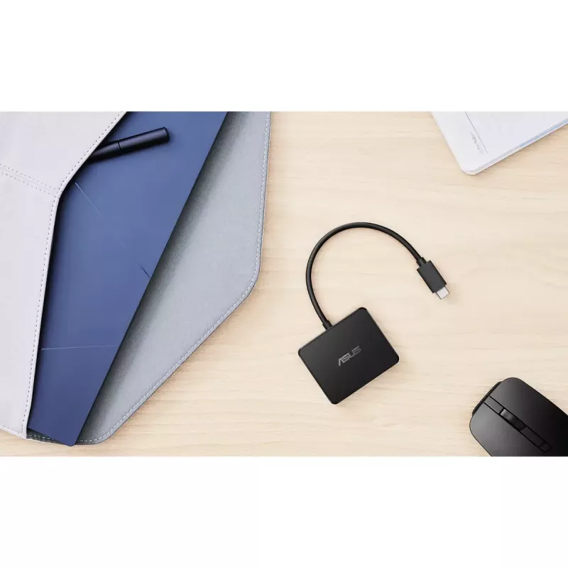 ASUS USB-C Mini -telakka johdollinen USB 3.2 Gen 2 (3.1 Gen 2) Type-C musta