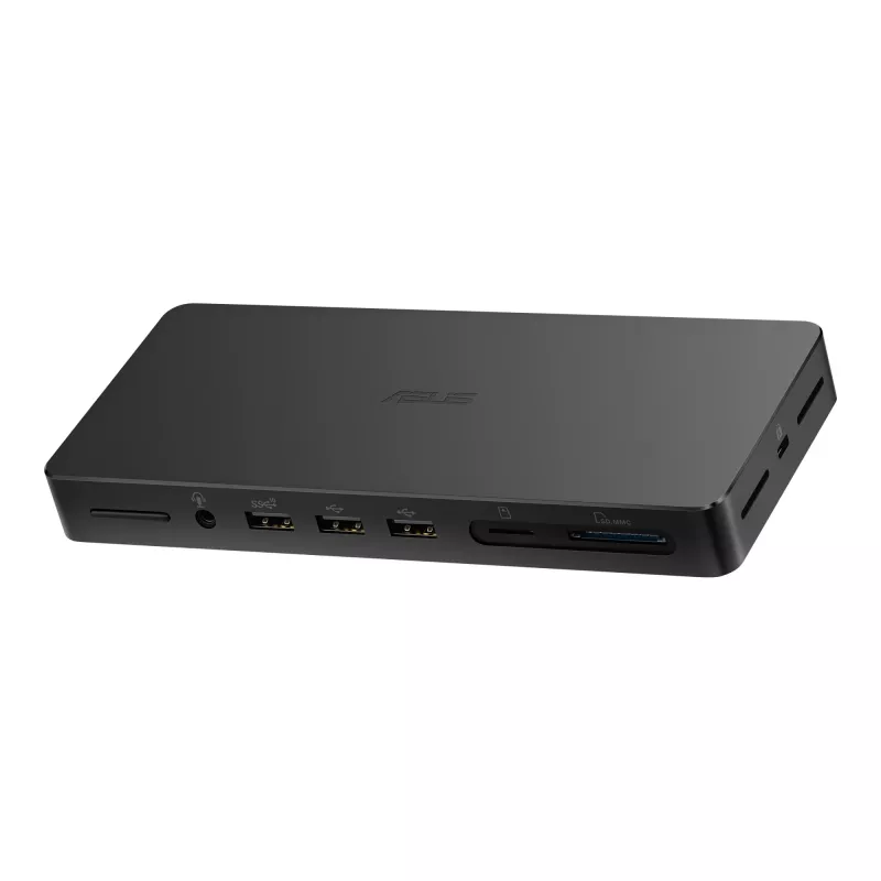 Telakka ASUS DC500 Thunderbolt 4 Triple 4K, 150W PD, 3 näyttöä, 2x HDMI 2.1, 2x USB-A, 2x USB2.0, RJ-45, MicroSD