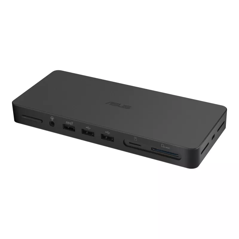 Telakka ASUS DC500 Thunderbolt 4 Triple 4K, 150W PD, 3 näyttöä, 2x HDMI 2.1, 2x USB-A, 2x USB2.0, RJ-45, MicroSD