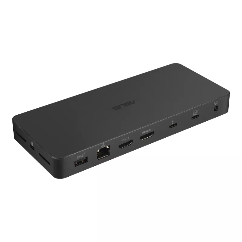 Telakka ASUS DC500 Thunderbolt 4 Triple 4K, 150W PD, 3 näyttöä, 2x HDMI 2.1, 2x USB-A, 2x USB2.0, RJ-45, MicroSD