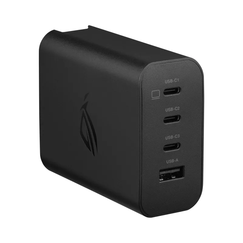 ASUS ROG 140W USB-C GaN universaali musta AC pikalataus sisäkäyttöön