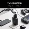 ASUS ROG 140W USB-C GaN universaali musta AC pikalataus sisäkäyttöön