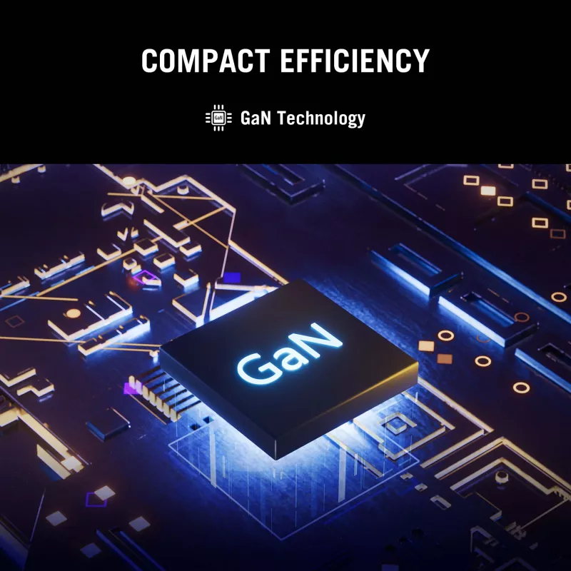 ASUS ROG 140W USB-C GaN universaali musta AC pikalataus sisäkäyttöön