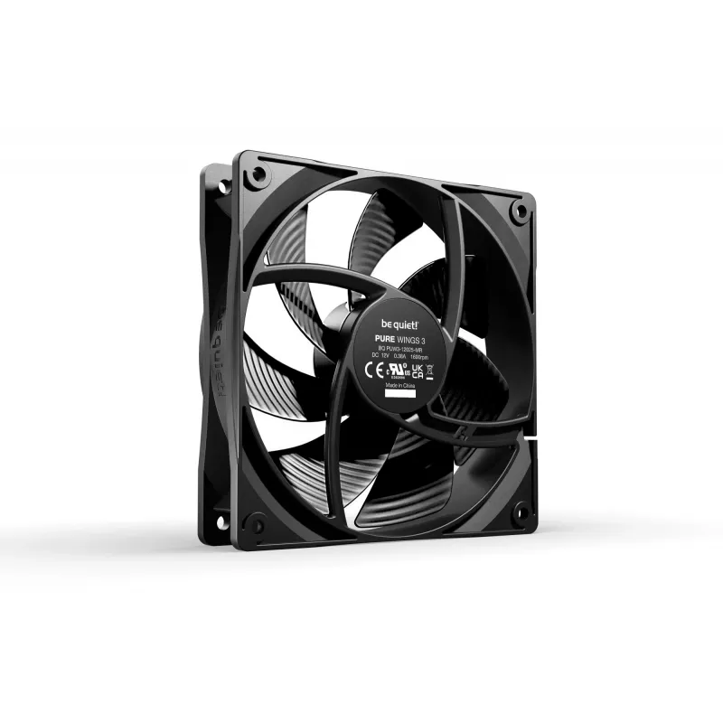 be quiet Pure Wings 3 120 mm tietokoneen kotelotuuletin 12 cm musta 1 kpl