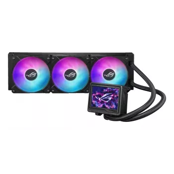 ASUS ROG Ryujin III 360 ARGB Extreme tietokoneen kotelo all-in-one-nestekylmälaite 12 cm musta
