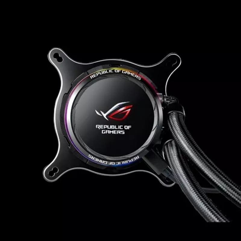 ASUS ROG RYUO 120 prosessori all-in-one-nestekylmälaite 12 cm musta 1 kpl