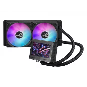 ASUS ROG Ryujin III 240 ARGB prosessori all-in-one-nestekylmälaite 12 cm musta 1 kpl