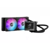 ASUS ROG Ryujin III 240 ARGB prosessori all-in-one-nestekylmälaite 12 cm musta 1 kpl