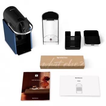 Kapselikeitin De’Longhi Pixie EN127.BL — Nespresso-järjestelmä, 1 l vesisäiliö, 19 bar, 1260 W, 235×117×324 mm, 2,5 kg