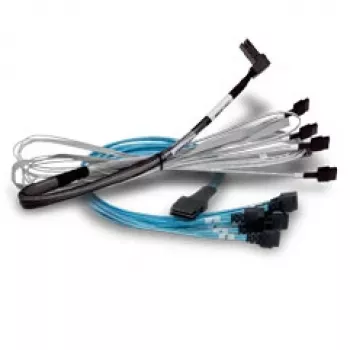BROADCOM-kaapeli X8 Sff-8654 kahteen X4 Sff-8612 (ocu Link) 1 m