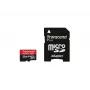 TRANSCEND 128GB Micro SDHC Class 10 UHS-1 adapterilla