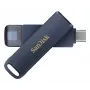 WESTERN DIGITAL SanDisk Phone Drive iPhone - 128 GB USB-tikku - USB-C/Lightning - Metallic Sky sininen
