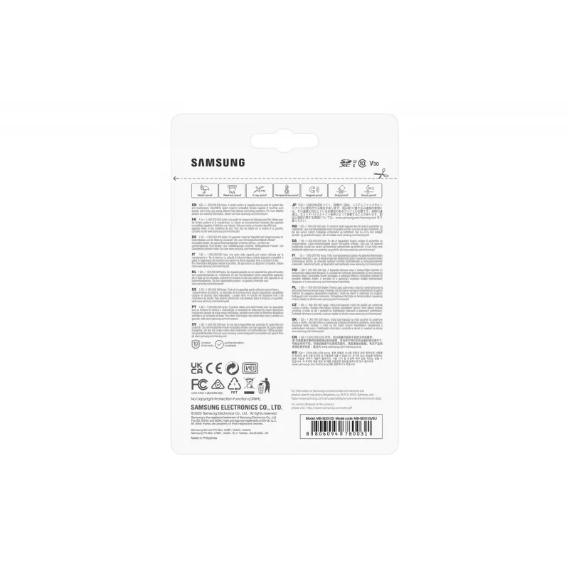 Samsung MB-SD512S/EU muistikortti 512 GB SD UHS-I Class 3