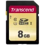 TRANSCEND SDHC -kortti 500S 8 GB UHS-I U1 MLC