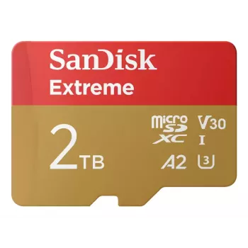 WESTERN DIGITAL Extreme Micro SDXC 2TB + SD-adapteri 240 MB/s