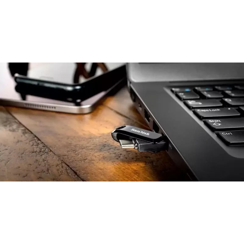 WESTERN DIGITAL SanDisk Ultra Dual Drive Go - 1 TB USB-tikku - USB-C / USB-A - Navagio Bay
