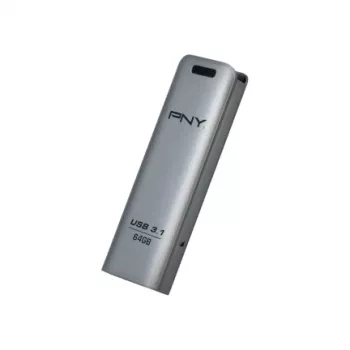 PNY ELITE STEEL - 64GB USB-muistitikku - USB 3.1