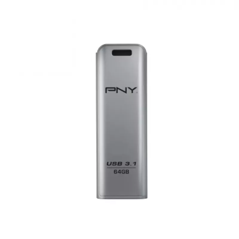 PNY ELITE STEEL - 64GB USB-muistitikku - USB 3.1