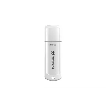 TRANSCEND Jetflash 730 - 256 GB USB-muistitikku - USB 3.0 - valkoinen