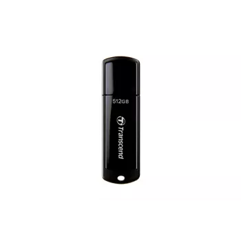 TRANSCEND Jetflash 700 - 512GB USB-muistitikku - USB 3.1 - musta