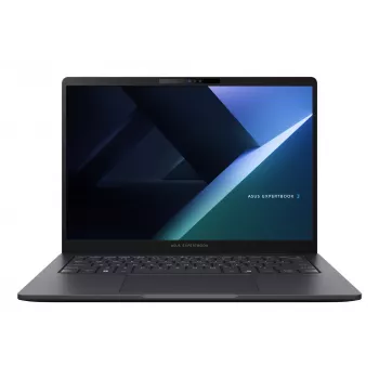 ASUS ExpertBook B3 B3405CCA-LY0066X kannettava tietokone, Intel Core Ultra 5 125H, 35,6 cm (14 tuuman) WUXGA, 16 GB DDR5-SDRAM, 512 GB SSD, Intel Arc Graphics, Windows 11 Pro, saksalainen näppäimistö, musta, harmaa