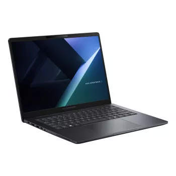 ASUS ExpertBook B3 B3405CCA-LY0066X kannettava tietokone, Intel Core Ultra 5 125H, 35,6 cm (14 tuuman) WUXGA, 16 GB DDR5-SDRAM, 512 GB SSD, Intel Arc Graphics, Windows 11 Pro, saksalainen näppäimistö, musta, harmaa