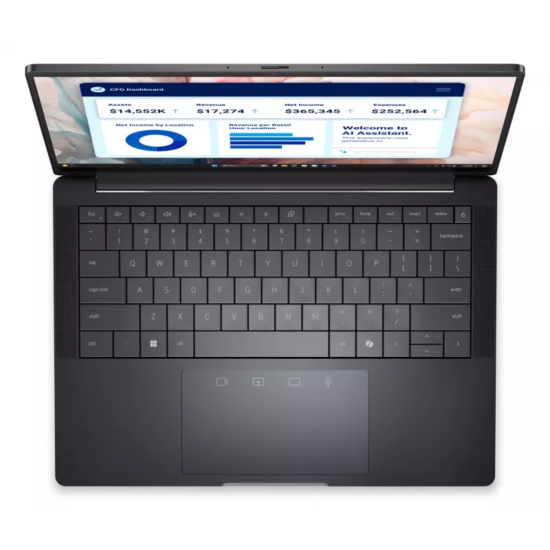 Kannettava tietokone DELL Pro 13 Premium PA13250 13,3 inch Intel Core Ultra 7 16GB 512GB Intel Arc Windows 11 Pro