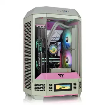 PC-kotelo Thermaltake Tower 300 Matcha Plum Micro Tower