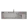 CHERRY KC 500 MX LP -näppäimistö koti-/toimistokäyttöön USB QWERTZ saksa harmaa