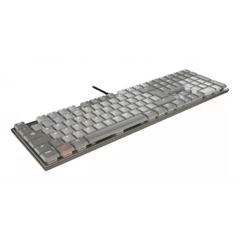 CHERRY KC 500 MX LP -näppäimistö koti-/toimistokäyttöön USB QWERTZ saksa harmaa