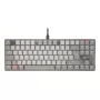 Mekaaninen Tenkeyless-näppäimistö Cherry KC 500 MX LP TKL — QWERTZ saksa, USB, 88 näppäintä, harmaa