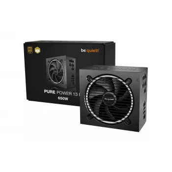 be quiet! Pure Power 13 M | 650W virtalähde 20+4-Pin ATX ATX musta