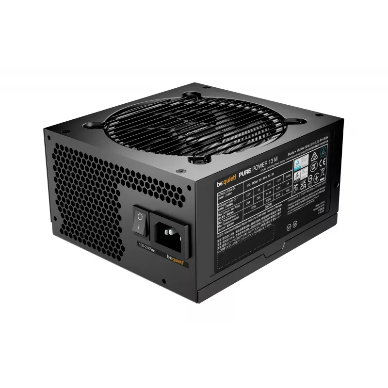 be quiet! Pure Power 13 M | 650W virtalähde 20+4-Pin ATX ATX musta