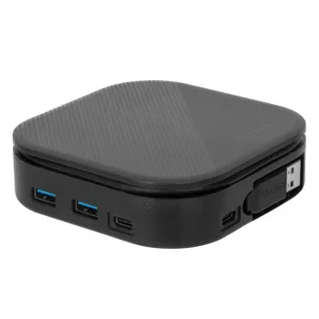 Targus DOCK116GLZ kannettavan telakointiasema/porttitoistin johdollinen USB 3.2 Gen 2 (3.1 Gen 2) Type-C musta