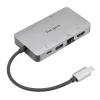 Telakointiasema Targus DOCK419 johdollinen USB 3.2 Gen 1 Type-C harmaa